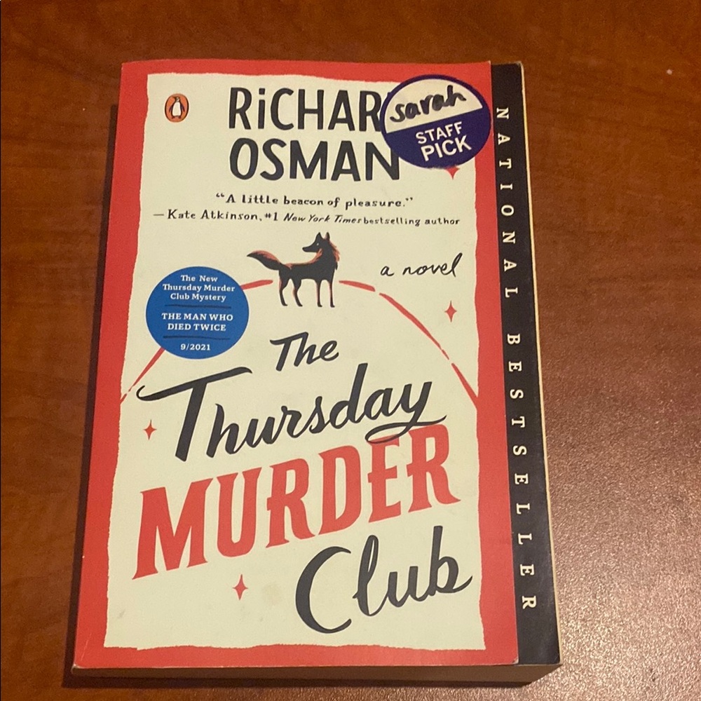 The Thursday Murder Club by Richard Osman - Paperback